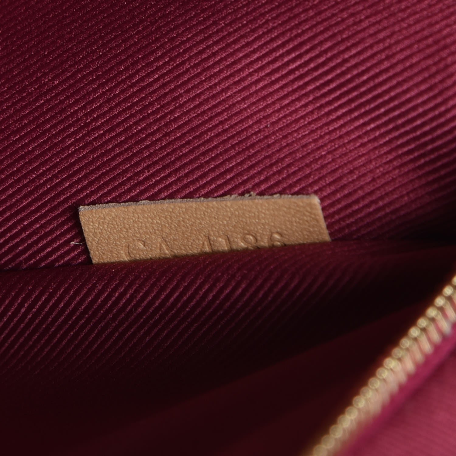 Louis Vuitton Monogram Cluny BB Bordeaux Fuchsia 7 of 7