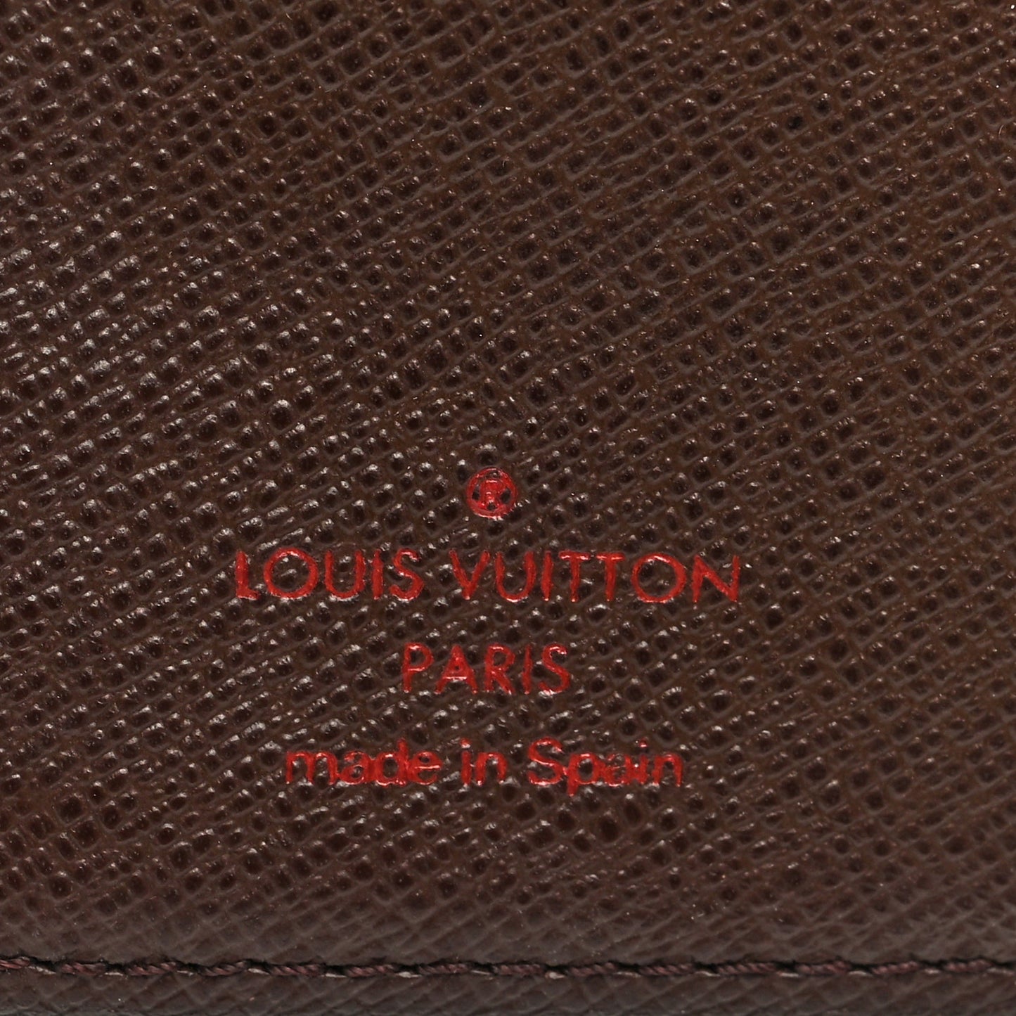 Damier Ebene Small Ring Agenda Cover