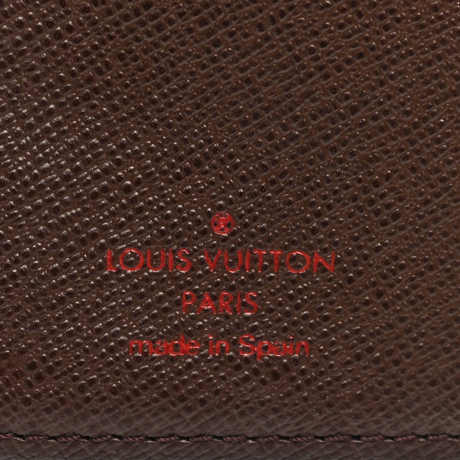 Louis Vuitton Damier Ebene Small Ring Agenda Cover 6 of 6
