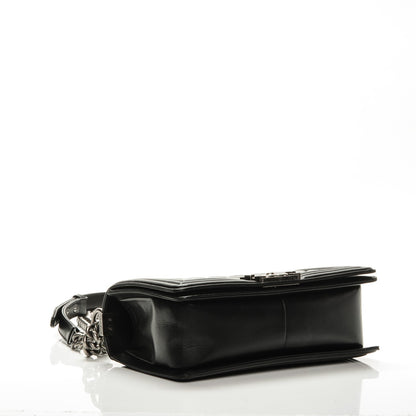Chanel Lambskin Quilted Medium Boy Flap Black 4 of 8