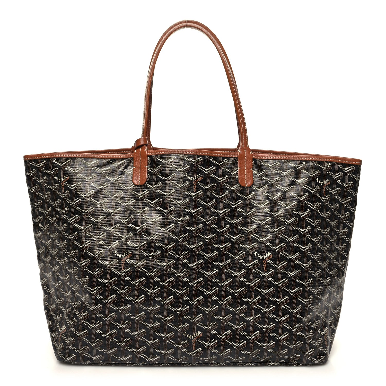 Goyard Goyardine Saint Louis PM Black Gold 1 of 11