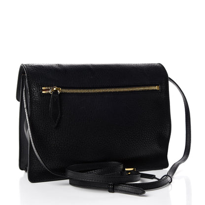 Burberry Grainy Nubuck Small Macken Crossbody Bag Black 3 of 13