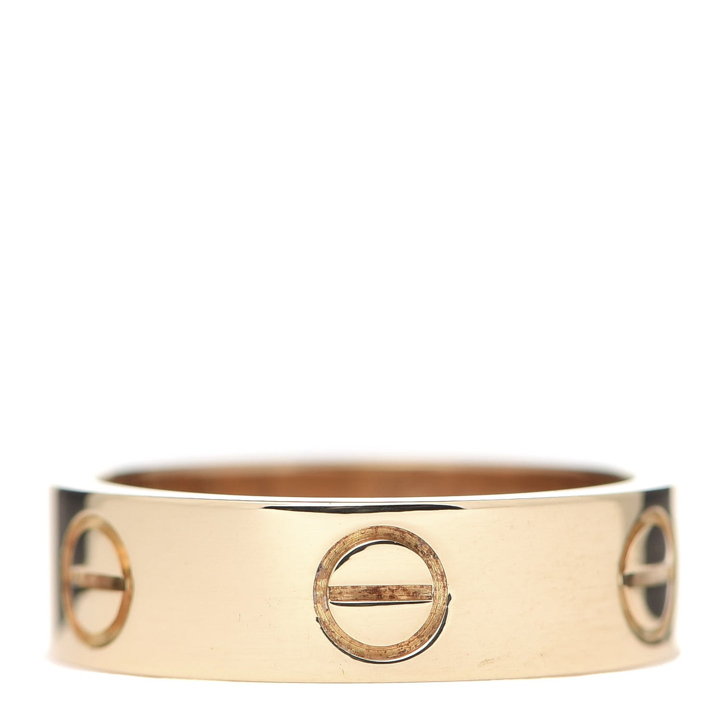 18K Yellow Gold 5.5mm LOVE Ring 53 6.25