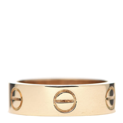 Cartier 18K Yellow Gold 5.5mm LOVE Ring 53 6.25 3 of 4