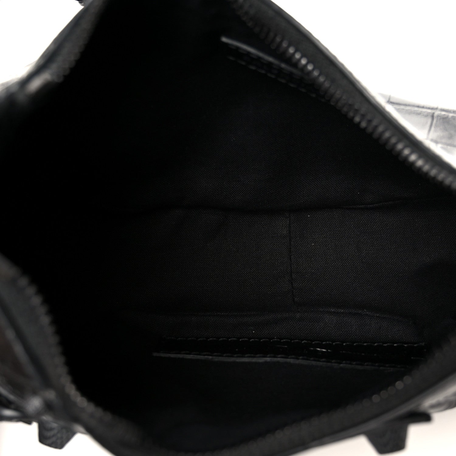 Balenciaga Extra Supple Calfskin Crocodile Embossed Monochrome Le Cagole Shoulder Bag XS Black 6 of 11