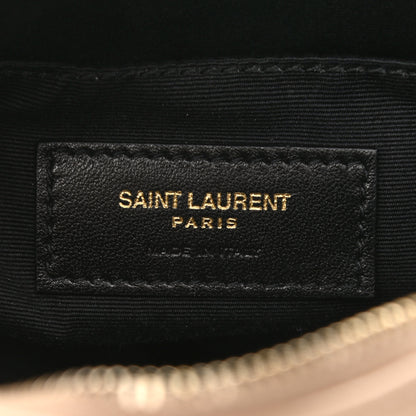 Saint Laurent Calfskin Matelasse Monogram Lou Belt Bag Light Natural 10 of 11