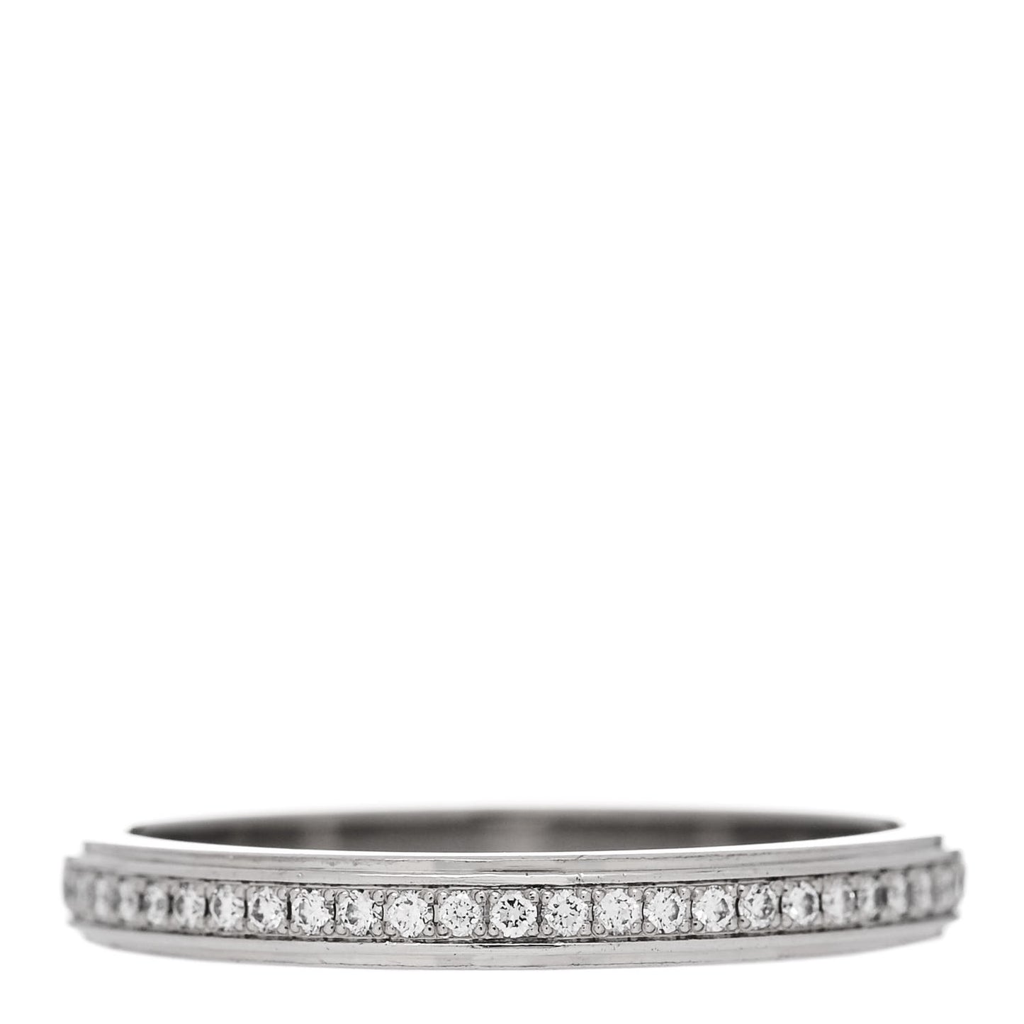 Platinum Diamond 2.3mm D'Amour Wedding Band Ring 51 5.75