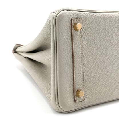 Hermes Togo Birkin 30 Gris Perle 9 of 13