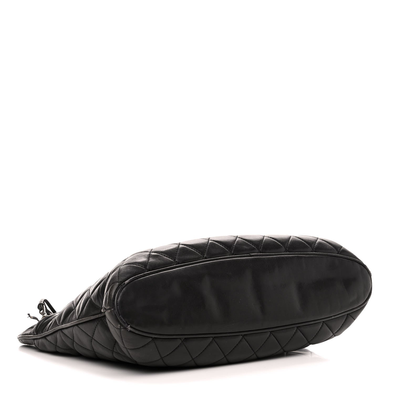 Chanel Lambskin Quilted Shoulder Bag Black 3 of 11