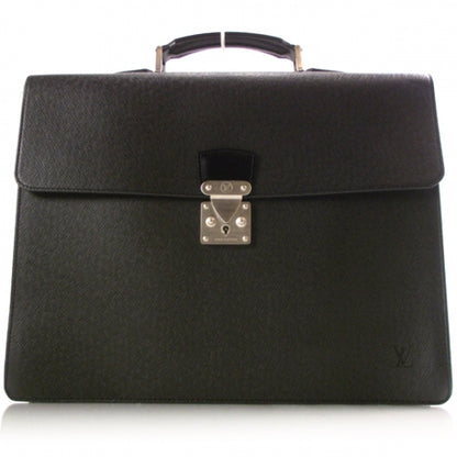 Louis Vuitton Taiga Moskova Briefcase Ardoise 1 of 9