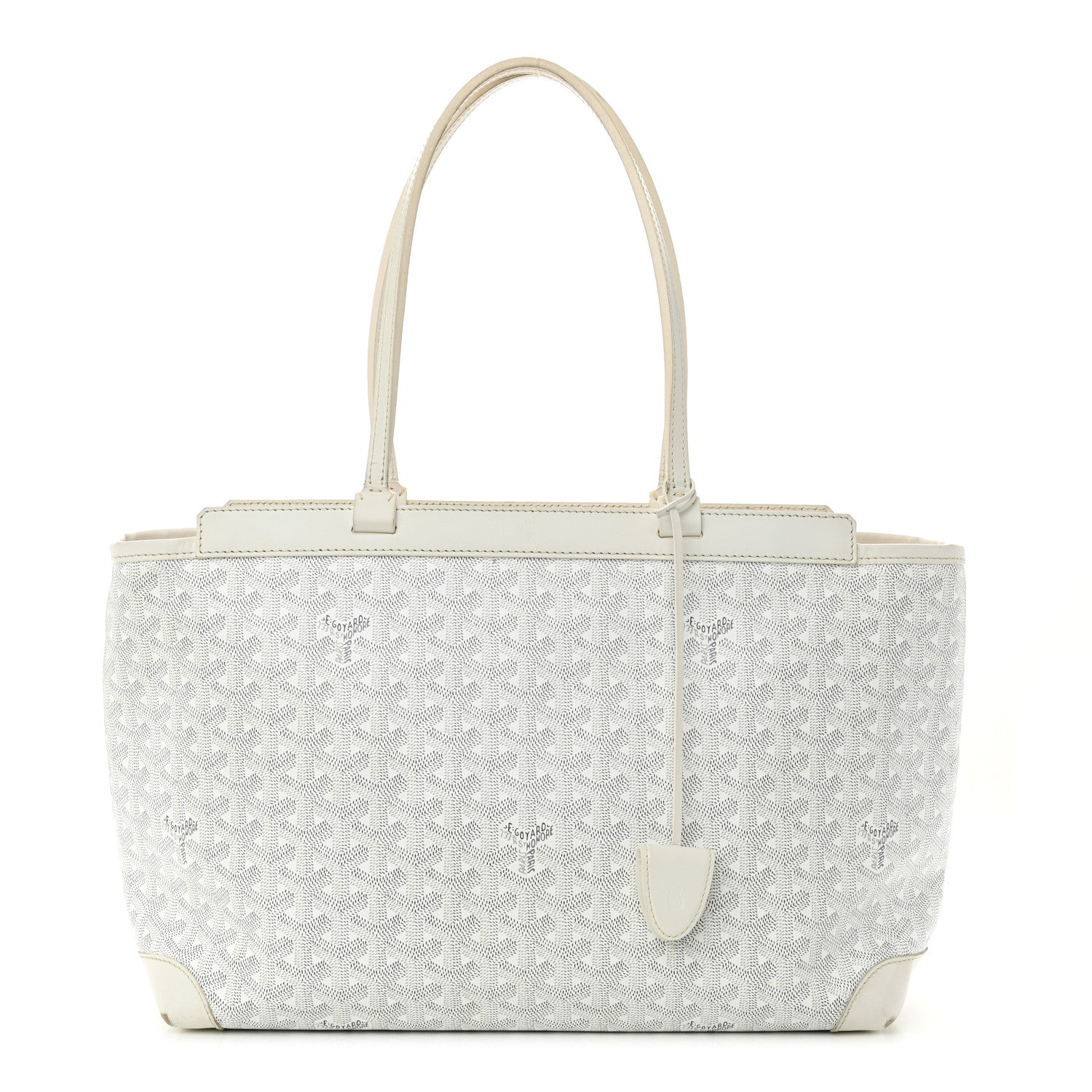 Goyard Goyardine Bellechasse PM White 1 of 14