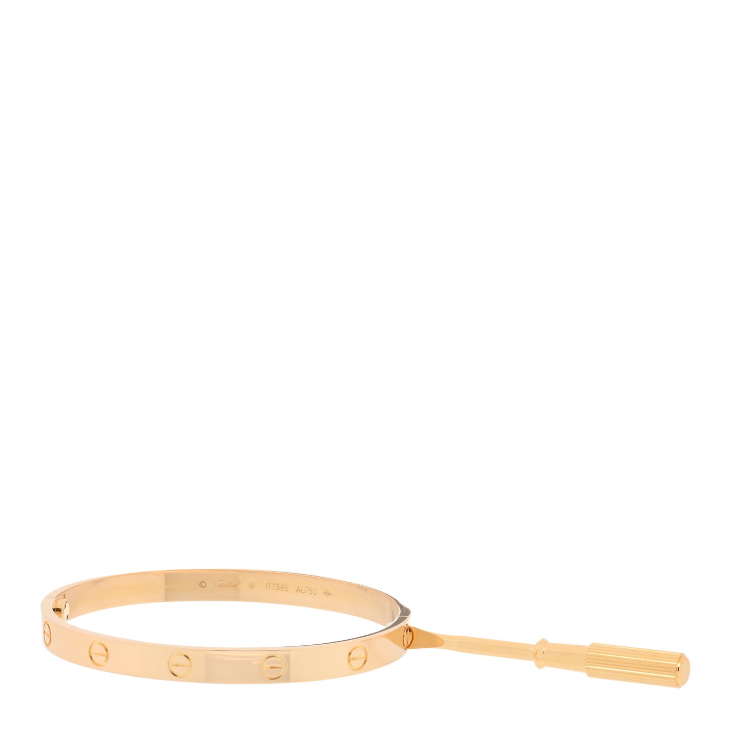 18K Yellow Gold LOVE Bracelet 18