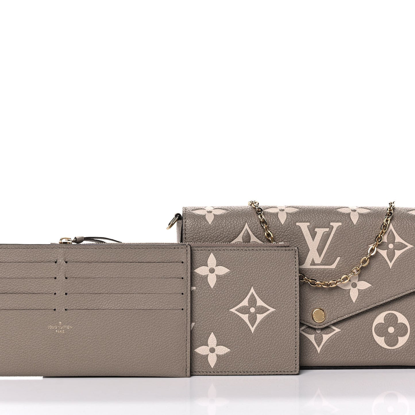 Empreinte Monogram Giant Felicie Pochette Tourterelle Creme