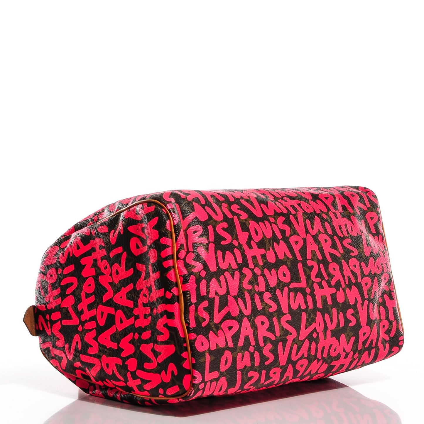 Monogram Graffiti Speedy 30 Fuchsia