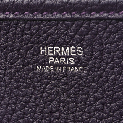 Hermes Togo Evelyne III TGM Raisin 5 of 9