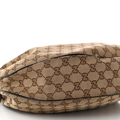 Gucci Monogram Patent Hobo Black 9 of 10