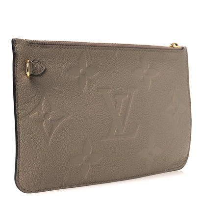 Louis Vuitton Empreinte Monogram Giant Neverfull MM Pochette Tourterelle 3 of 7