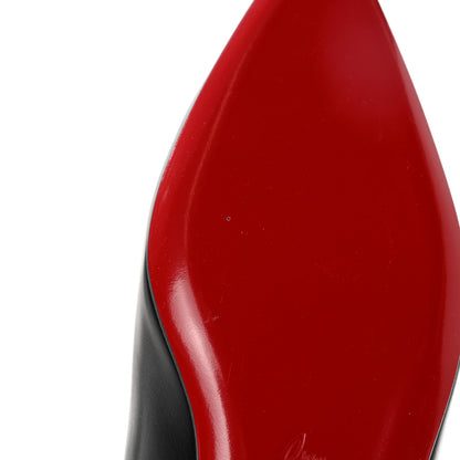 Christian Louboutin Kid Gourmi Ballerina Flats 40 Black Gold 10 of 10