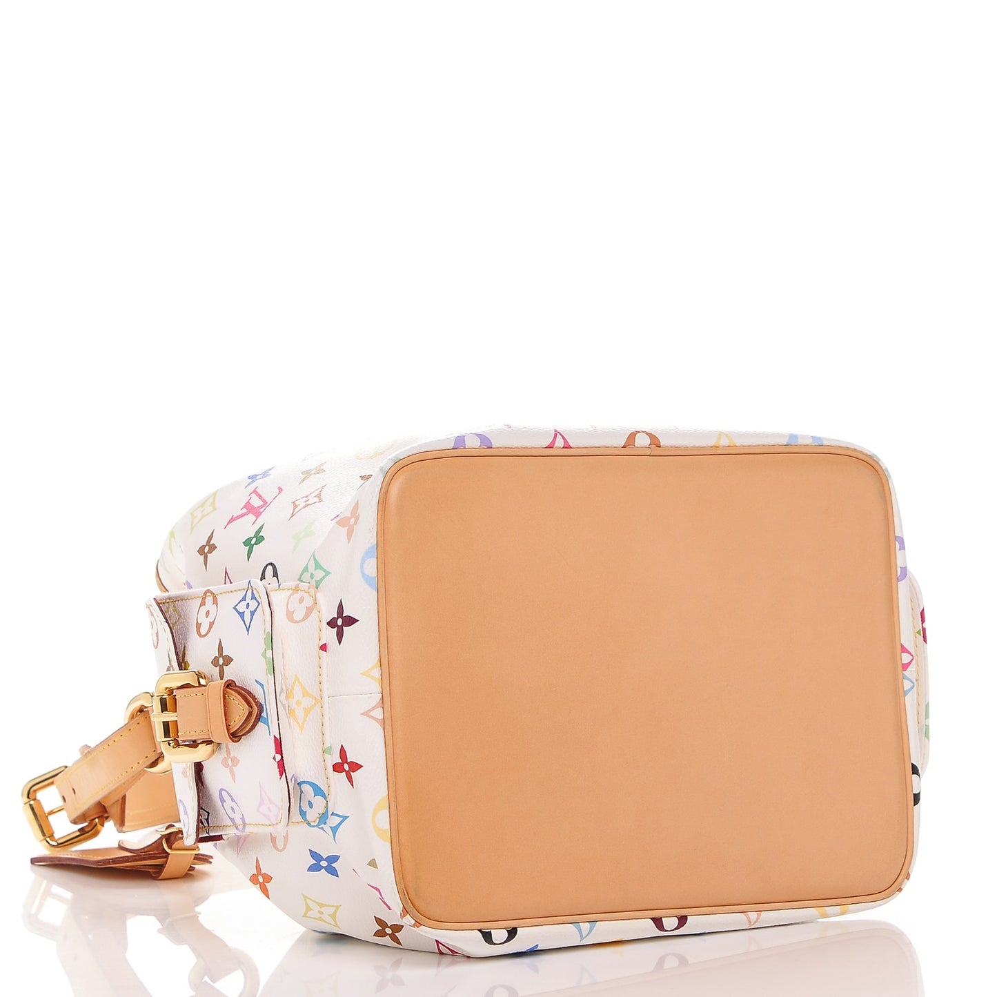 Monogram Multicolor Petit Noe White