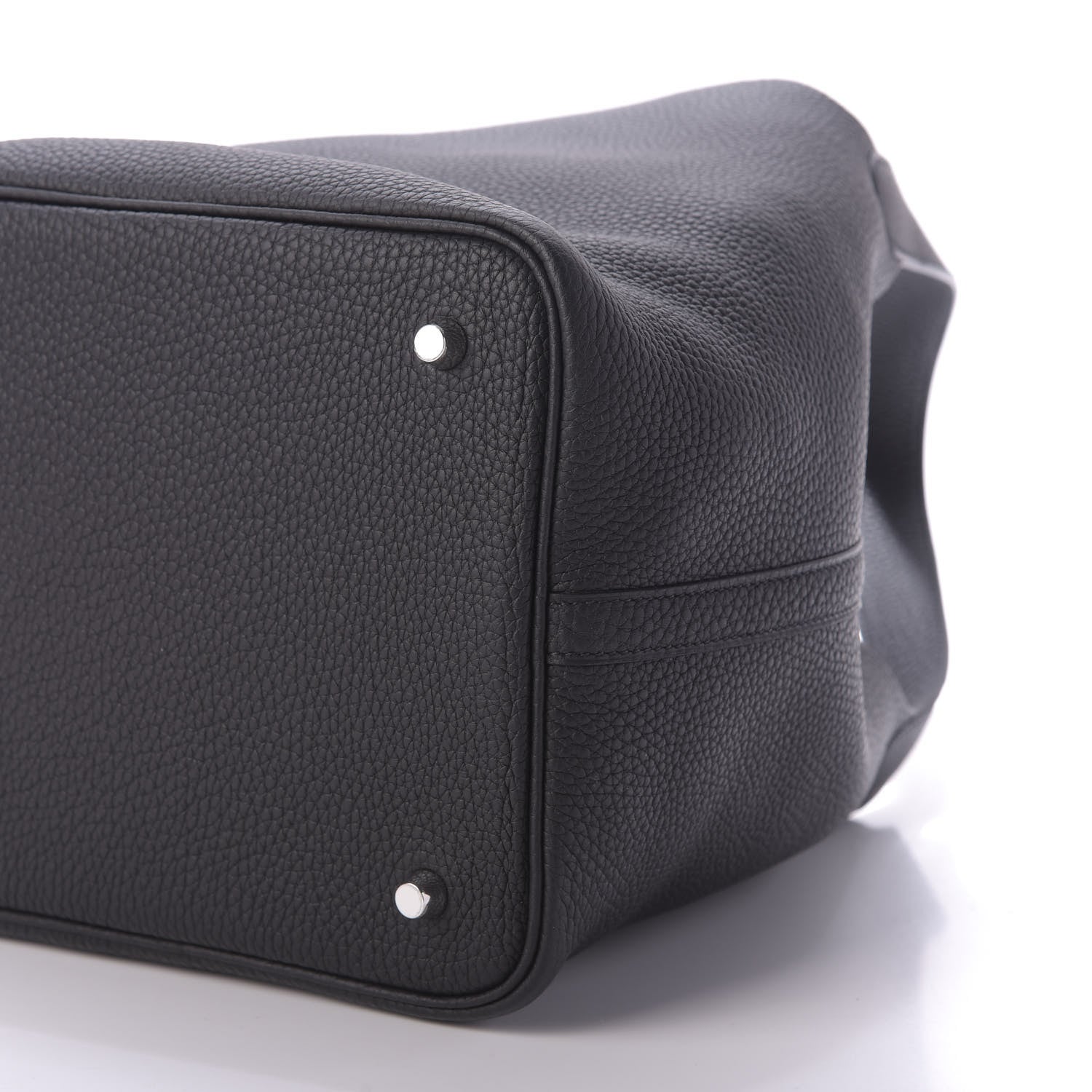 Hermes Taurillon Clemence Picotin Lock 22 MM Black 7 of 10