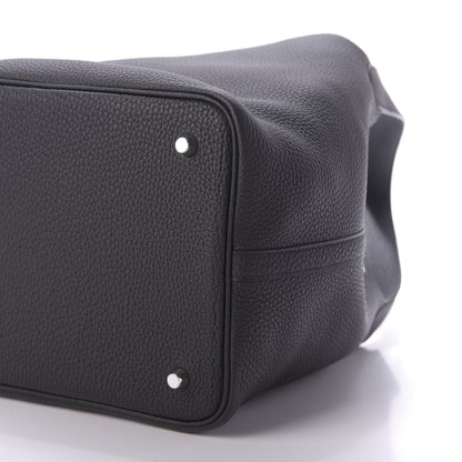 Hermes Taurillon Clemence Picotin Lock 22 MM Black 7 of 10