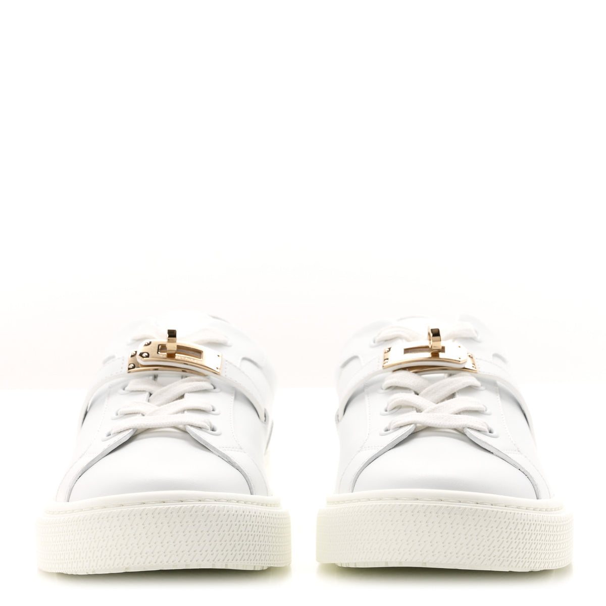 Calfskin Day Sneakers 38 White