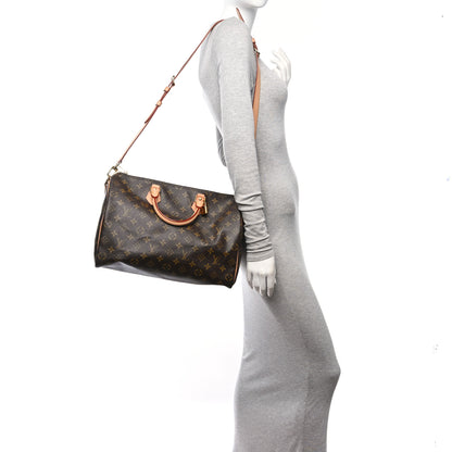 Louis Vuitton Monogram Speedy Bandouliere 35 2 of 12