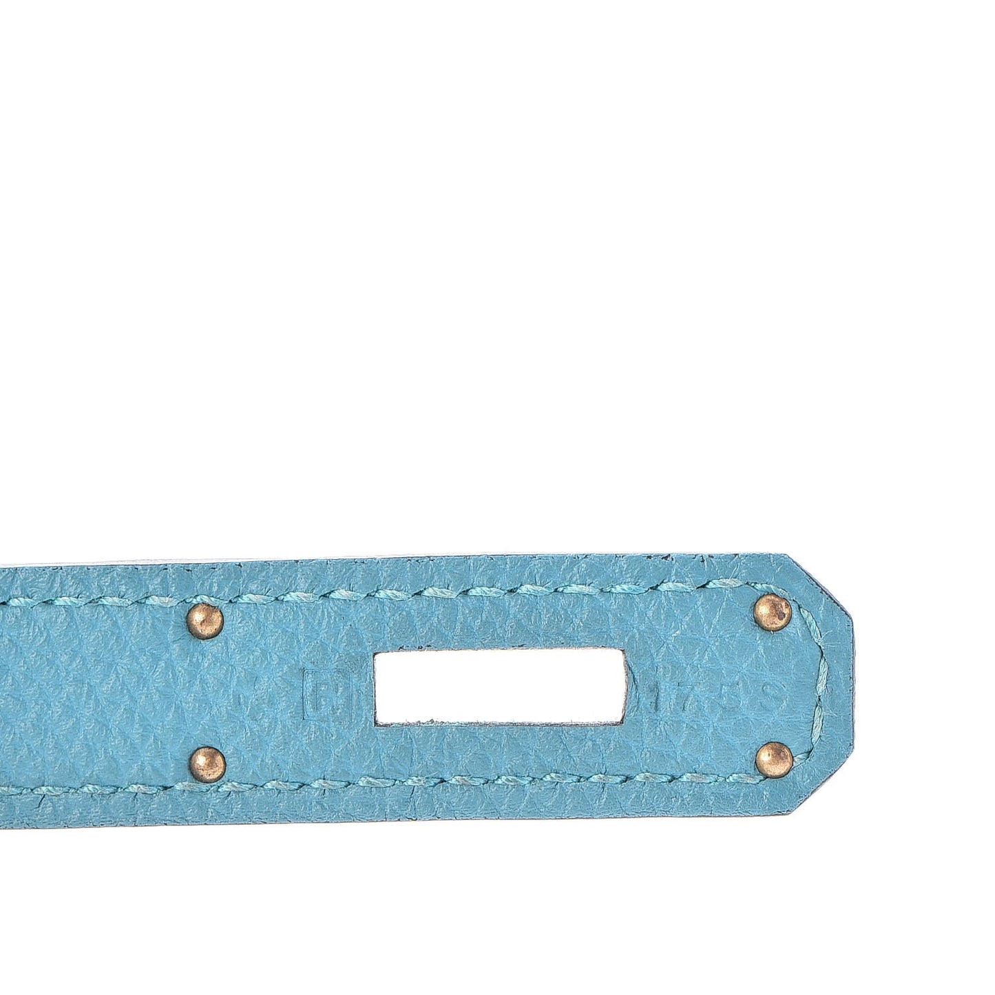 Togo Birkin 35 Turquoise