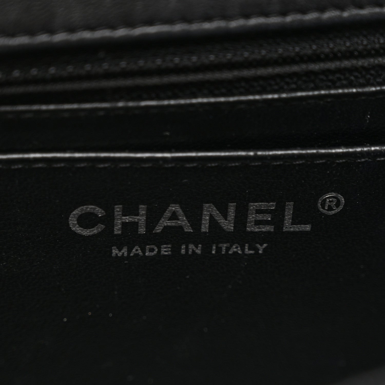 Chanel Lambskin Quilted Mini Square Flap Black 6 of 13
