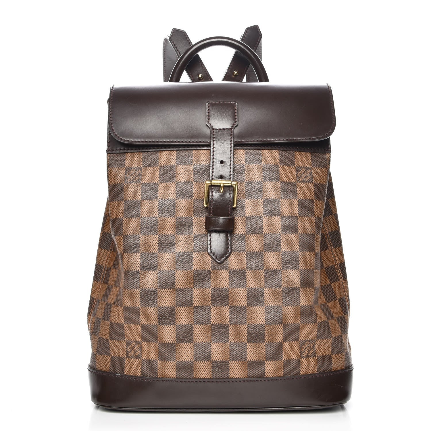 Louis Vuitton Damier Ebene Soho Backpack 1 of 8