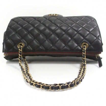 Chanel Lambskin Classic Jumbo Flap Zip Top Tote 2011 Black 5 of 11