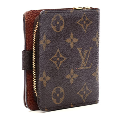 Louis Vuitton Monogram Compact Zippe Zipped Wallet 2 of 5