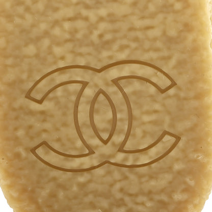 Chanel Suede Calfskin Lambskin Quilted CC Mules 37 Beige Black 7 of 11