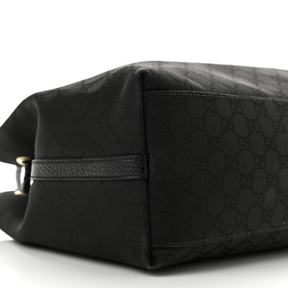 Gucci Nylon Monogram Gifford Tote Black 9 of 12