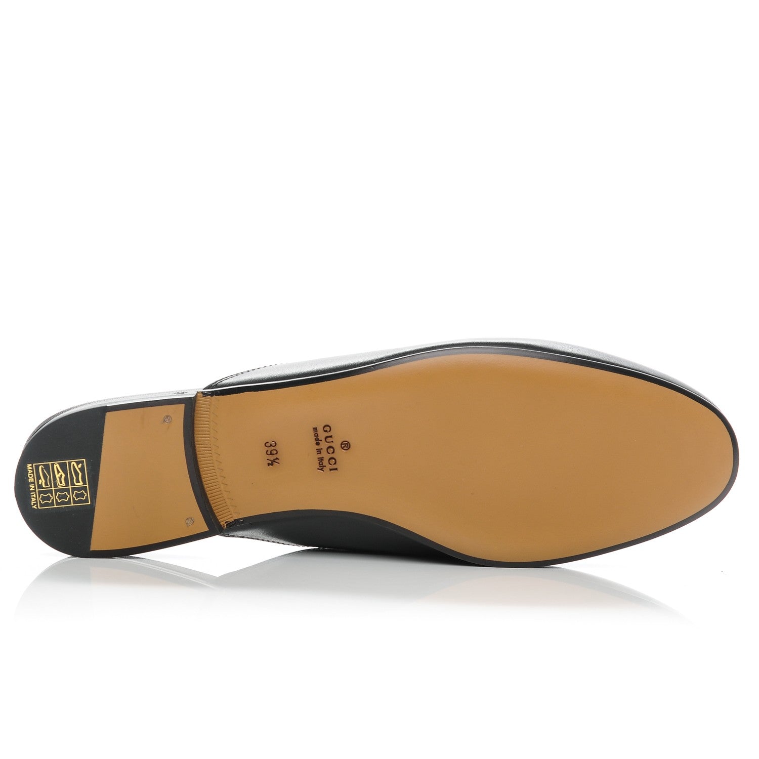 Gucci Calfskin Womens Princetown Slippers 39.5 Black 6 of 6