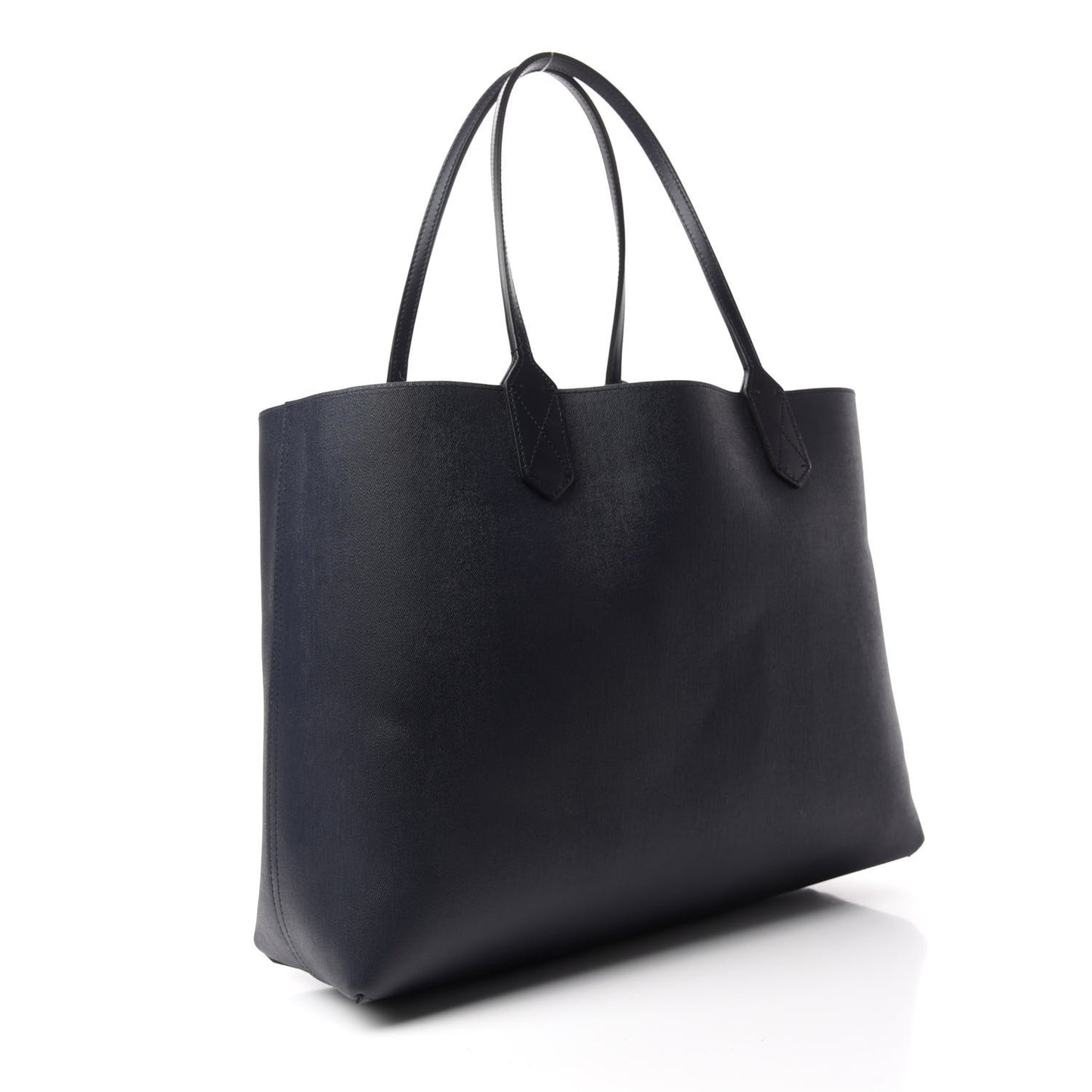 GG Supreme Monogram Blooms Medium Reversible Tote Beige Blue Navy