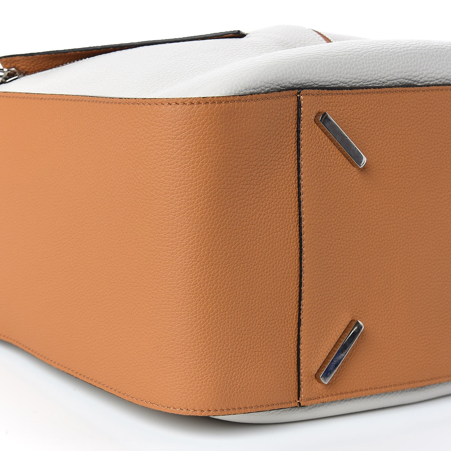 Loewe Calfskin Medium Hammock Shoulder Bag Tan White 9 of 11