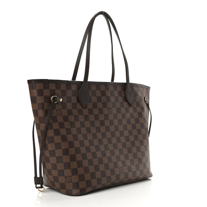 Louis Vuitton Damier Ebene Neo Neverfull MM Rose Ballerine 3 of 8