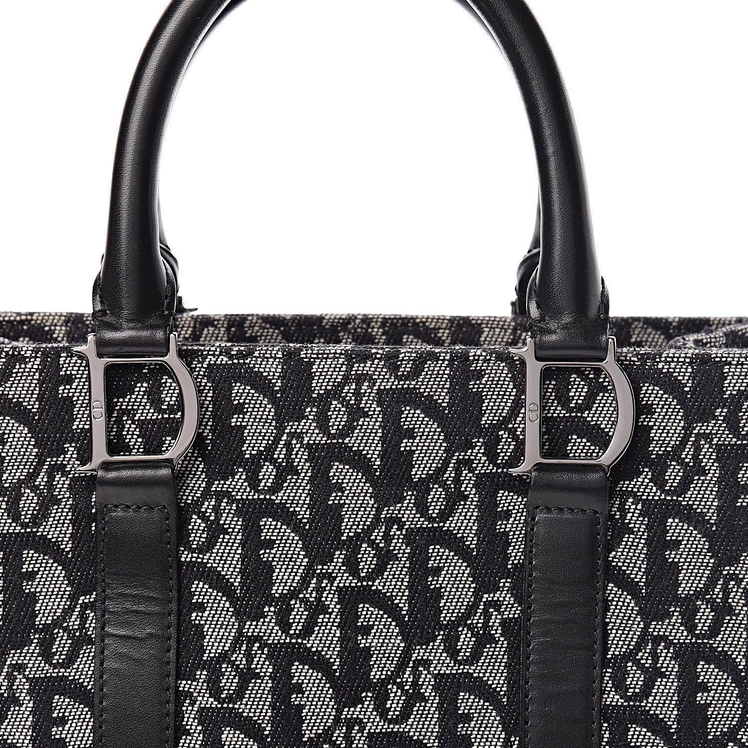 Christian Dior Monogram Tote Black 10 of 11