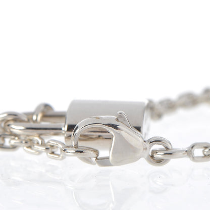 Louis Vuitton Sterling Silver Lockit Bracelet 3 of 4