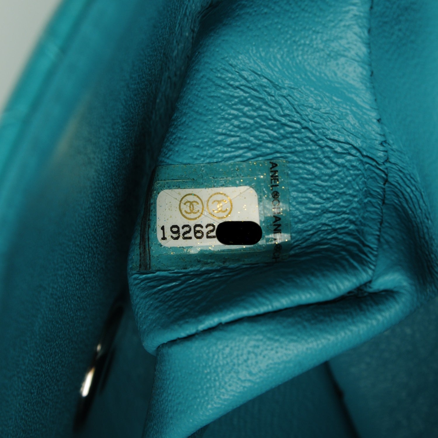Chanel Lambskin Quilted Mini Square Flap Turquoise 8 of 8
