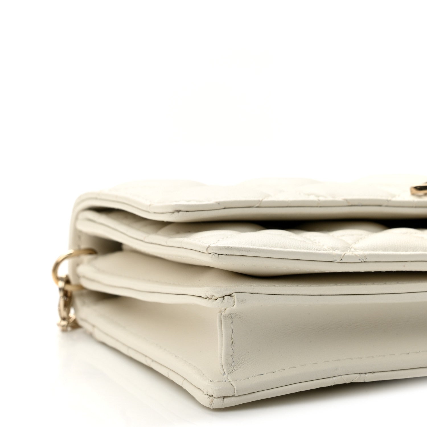 Christian Dior Lambskin Cannage Mini My Dior Bag Latte 8 of 11