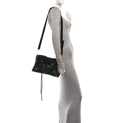 Balenciaga Chevre Gold Metallic Edge Hardware S City Black 2 of 11