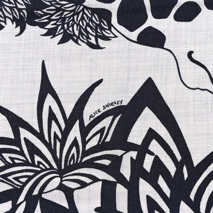 Hermes Cashmere Silk The Three Graces Shawl 140 Gris Chine Caban 4 of 5