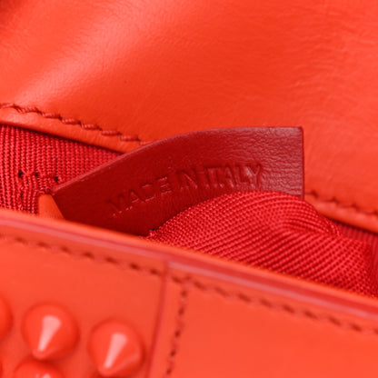 Christian Louboutin Calfskin Spiked Sweety Charity Crossbody Bag Papaye 8 of 10