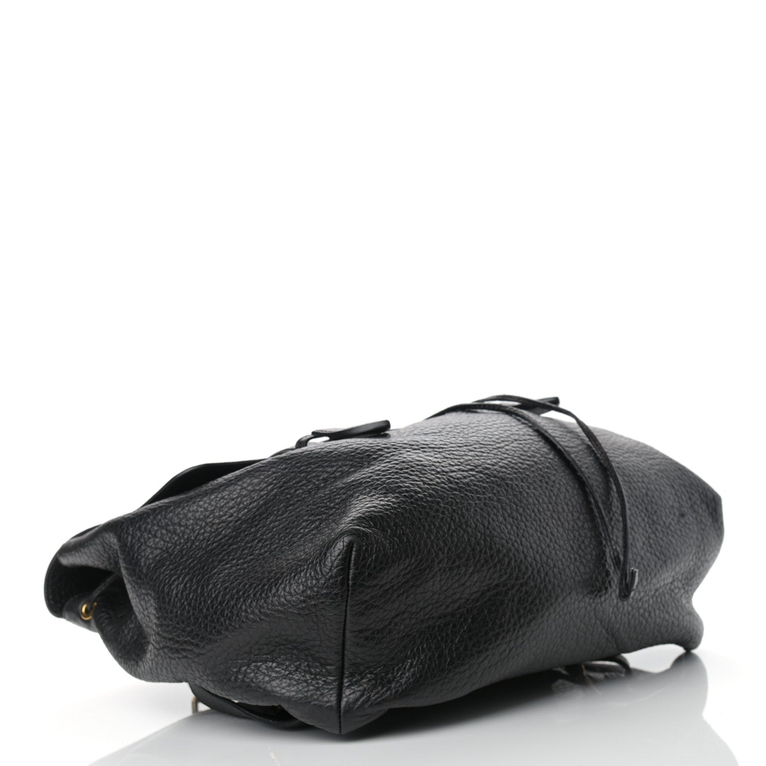 Versace Grained Calfskin Palazzo Medusa Convertible Backpack Black 4 of 8