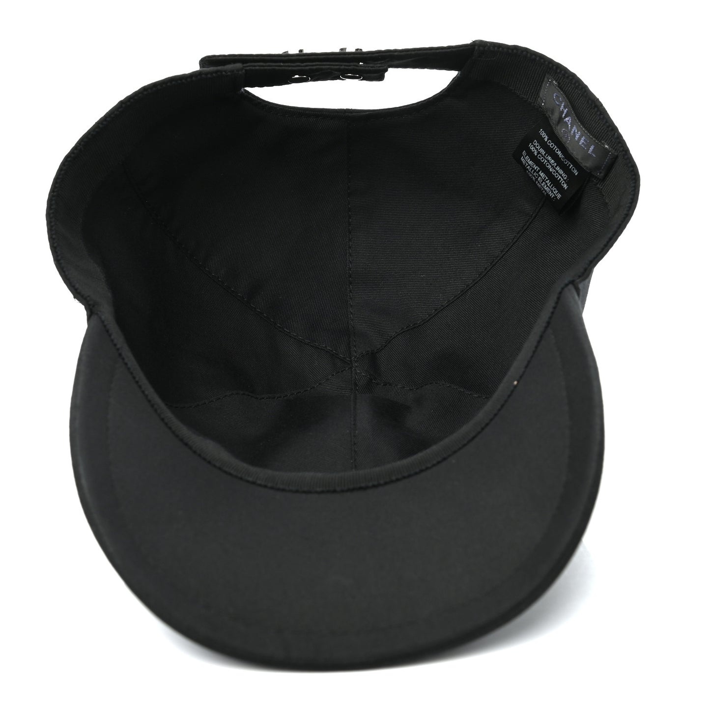 Cotton CC Cap Hat Black