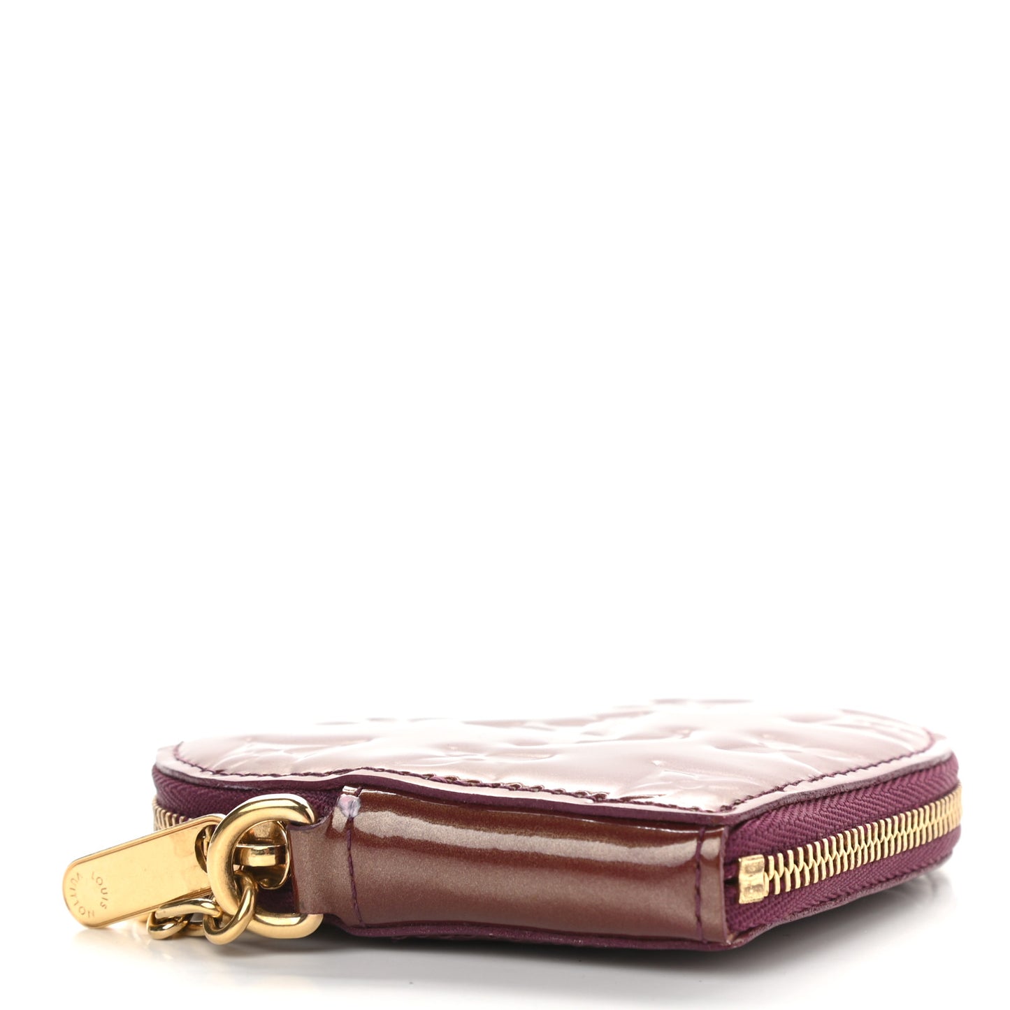 Vernis Heart Coin Purse Violet