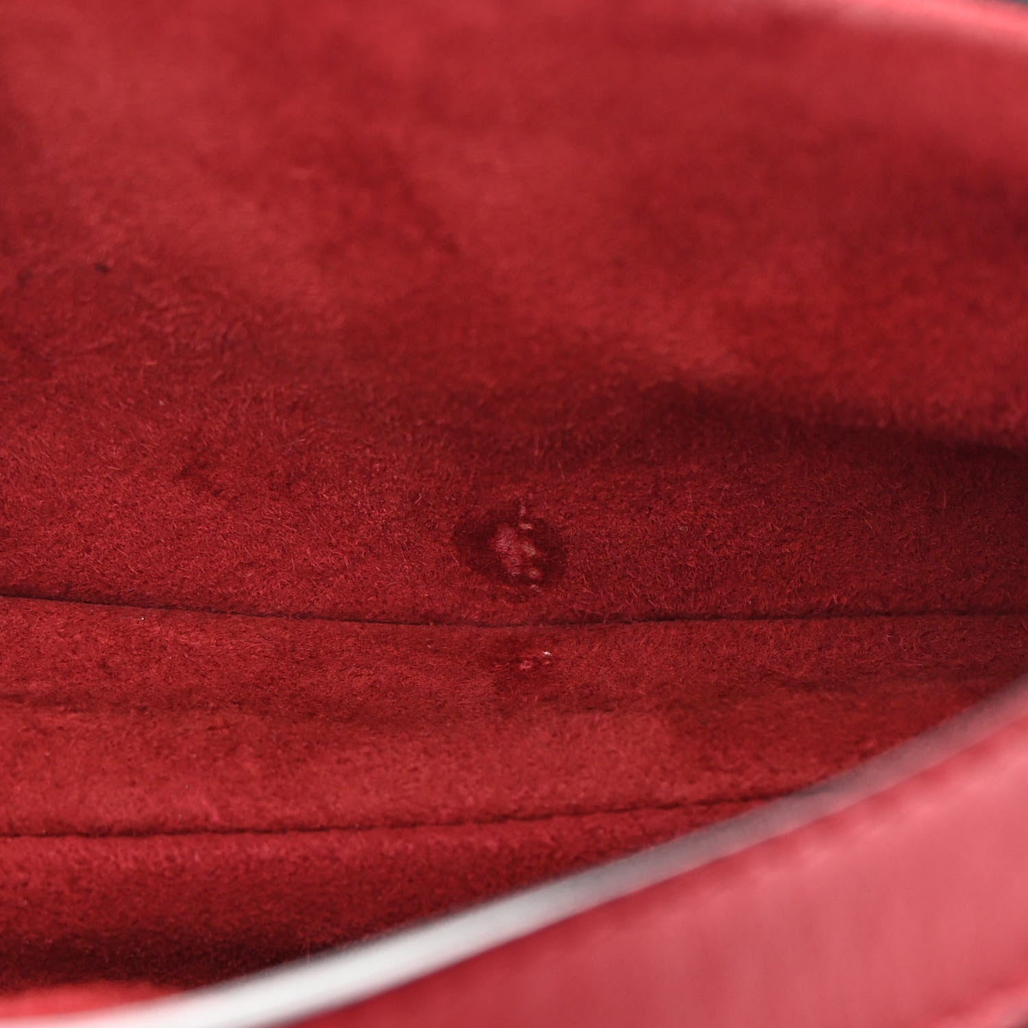 Christian Dior Calfskin Mini Saddle Bag Scarlet 11 of 12