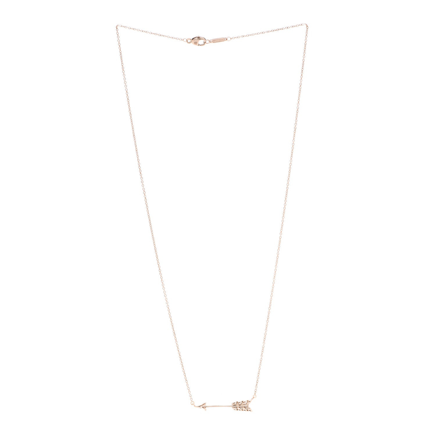 Tiffany Rubedo Arrow Pendant Necklace 3 of 5